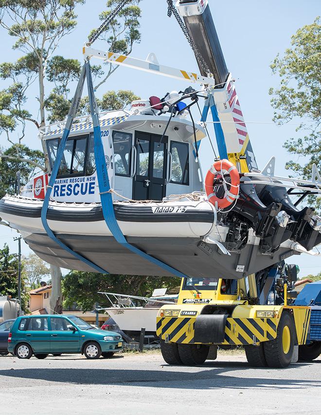 Point Danger 20… New $277,000 offshore rescue vessel for Marine Rescue Point Danger © Ken McManus